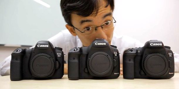 Canon 7D Mark II vs 5D Mark III vs 6D video