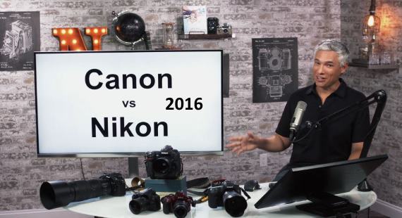 Canon vs Nikon 2016