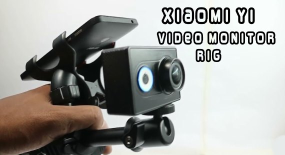 Custom Xiaomi Yi Video Monitor Rig
