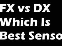 FX vs DX sensor