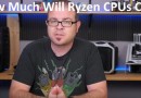 How Much Will Ryzen CPUs Cost