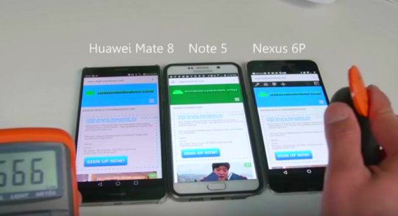 Huawei Mate 8 vs Note 5