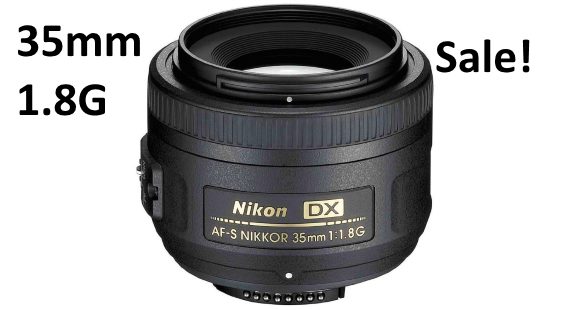 Nikon 35mm 1.8g sale deal 2016