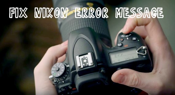 Nikon D7100 Error Codes and how to fix