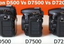 Nikon D7500 Vs D500 Vs D7200 Review Video Test