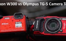 Nikon W300 vs. Olympus TG-5 test review video