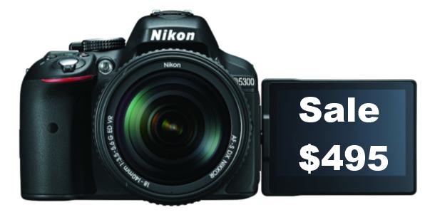 Nikon d5300 sale cheap