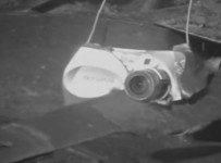 Olympus Camera Getting Chopped Up By Lawnmower