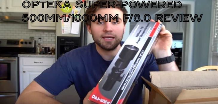 Opteka Super-powered 500mm 1000mm Test Review Video