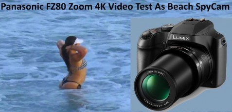 PANASONIC FZ80 Zoom Test Beach Bikinis
