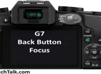 Panasonic G7 back button focus