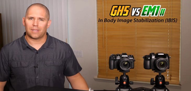 Panasonic GH5 vs Olympus EM1ii IBIS In Body Image Stabilization Test