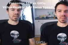 Panasonic S1H vs GH5s focus speed and low light test
