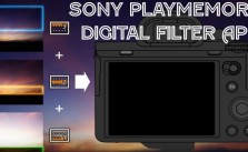 PlayMemories Camera App Digital Filter