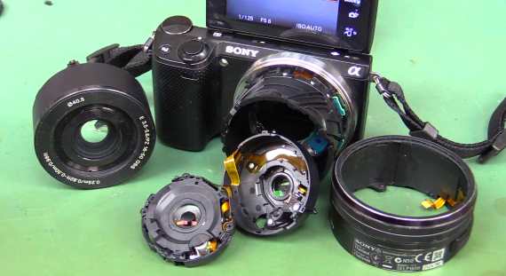 Repair of Sony lens E 16-50mm 3.5-5.6 OSS