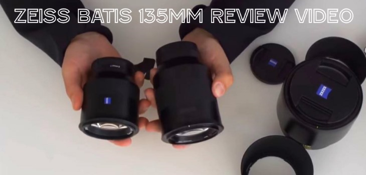 Zeiss Batis 135mm lens review video