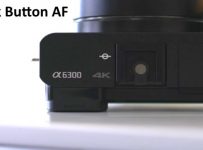 Back Button AF Sony A6300
