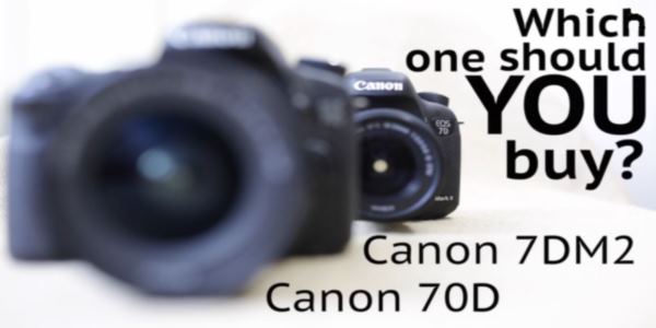 Canon 7D Mark II vs 70D review video