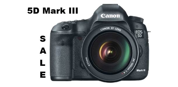 Canon EOS 5D Mark III deal sale
