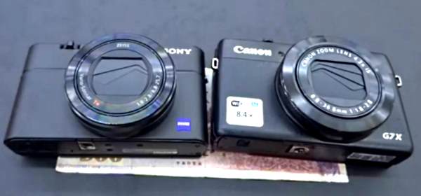 Canon G7X VS. Sony RX100M3 macro test