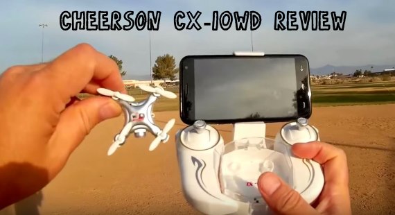 Cheerson CX-10WD Review Test Video