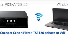 Connect Canon Pixma TS9120 To WiFi Wireless Printer