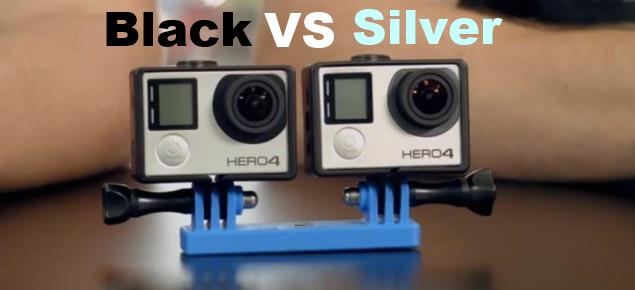 GoPro HERO4 Silver vs. HERO4 Black Comparison