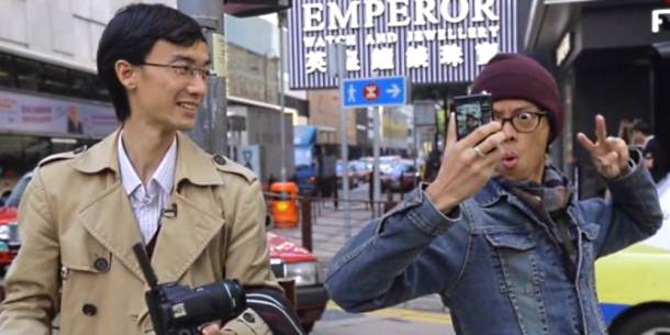 Kai Wong and Lok Cheung selfie