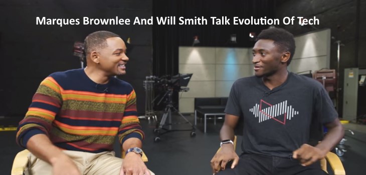 Marques Brownlee and Will Smith talk tech