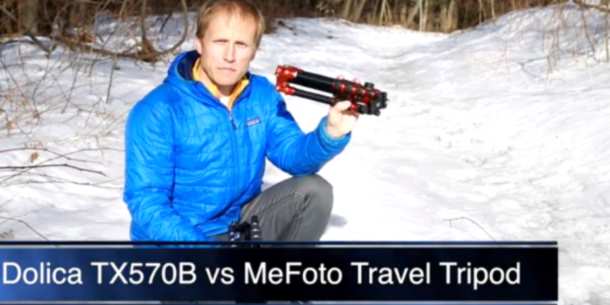 Mefoto Travel Tripod vs Dolica TRX570 review