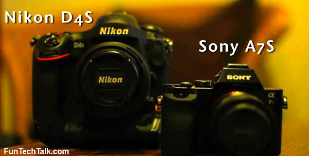 Nikon D4S vs. Sony A7S video