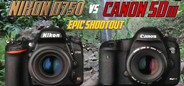 Nikon D750 vs Canon 5D M iii