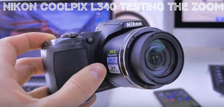 Nikon L340 Zoom Test review Video