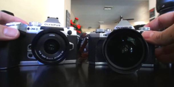 Olympus OM-D E-M5II vs Olympus E-M1 Video Comparison