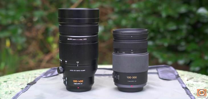 Panasonic 100-400mm vs 100-300mm Comparison