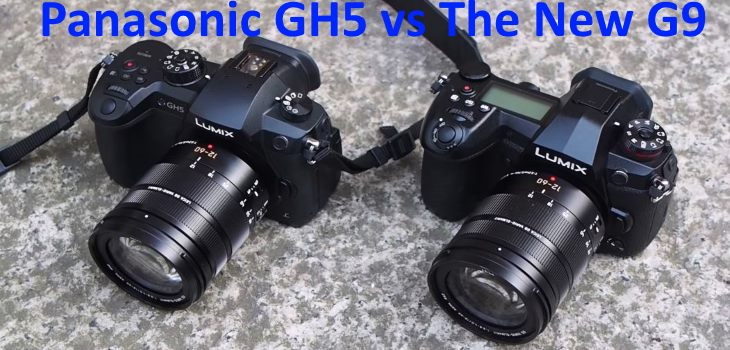 Panasonic G9 vs GH5 review test video
