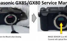 Panasonic GX85 GX80 Repair Service Manual