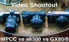 Panasonic GX85 vs Sony a6300 vs BlackMagic Pocket