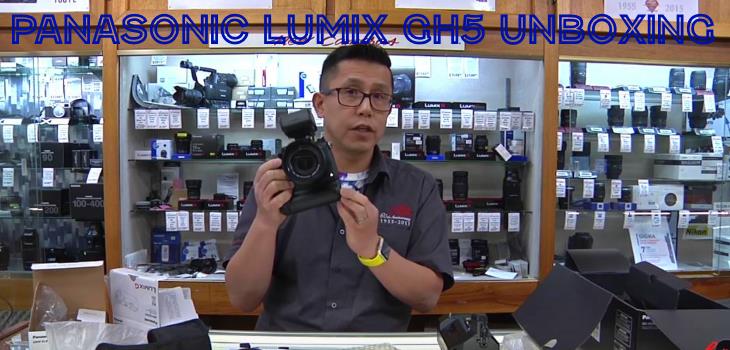 Panasonic Lumix GH5 Unboxing video