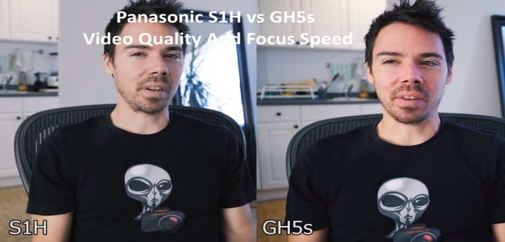 Panasonic S1H vs GH5s focus speed and low light test