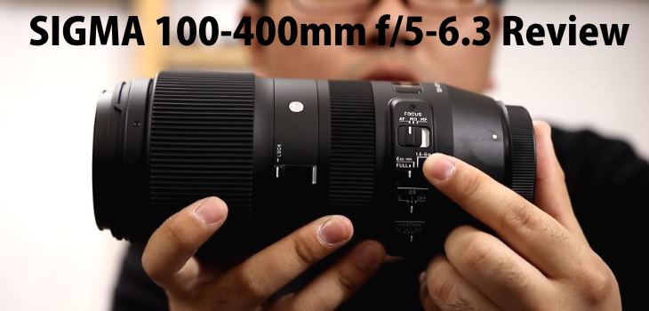 Sigma 100-400mm F5-6.3 DG OS HSM Test review Video