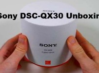 Sony Cyber-shot DSC-QX30 Unboxing
