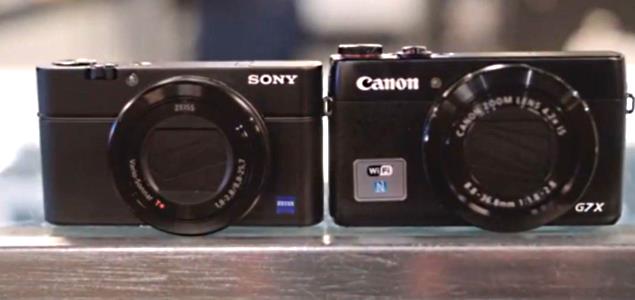 Sony RX100 m3 vs Canon G7X