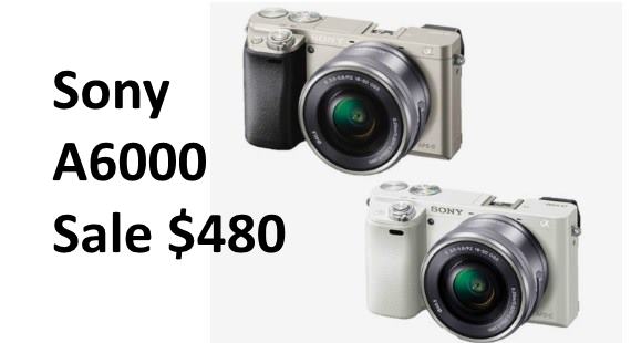 Sony a6000 sale 2016