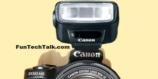 Speedlite Flash for Canon PowerShot SX50 HS