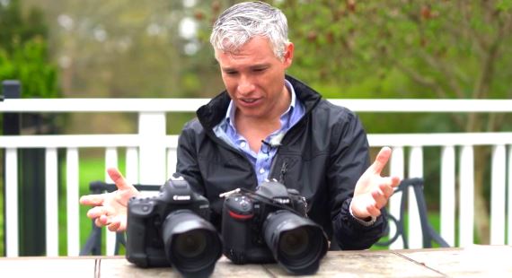 Tony Northrup Canon 1DX Mk II vs Nikon D5