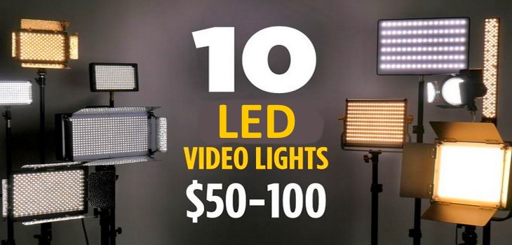 Top 10 LED Lights for Video under $100