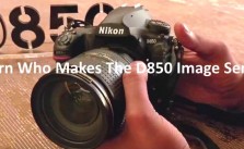 Who makes Nikon D850 image Sensor