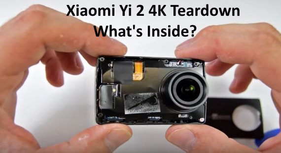 Xiaomi Yi 2 4K teardown inside