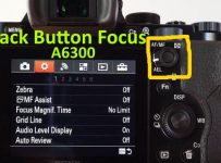 back button focus on Sony A6300
